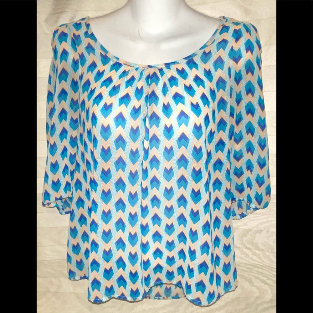 Sheer blouse